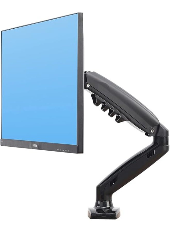 northbayou Adjustable Desktop Monitor Mount for 17–30 Inch Screens, Full Motion Arm, Supports 2–9kg - Image 1